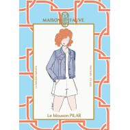 Patron couture Blouson : Pilar - Maison FAUVE Patron couture Blouson : Pilar - Maison FAUVE