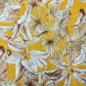 Toile outdoor déperlante bananier jungle jaune Toile outdoor déperlante bananier jungle jaune