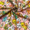 Tissu coton imprimé Cartoon rose Tissu coton imprimé Cartoon rose