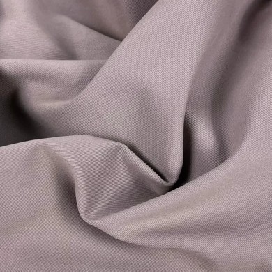 Tissu coton stretch mauve uni Tissu coton stretch mauve uni
