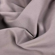 Tissu coton stretch mauve uni