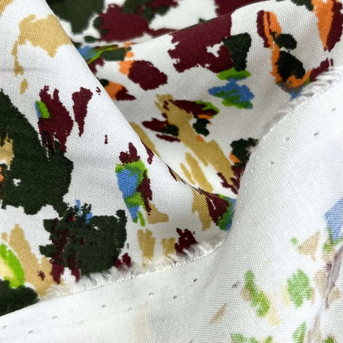 Tissu viscose Pinceau blanc Tissu viscose Pinceau blanc