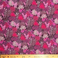 Tissu viscose Tamaris violet