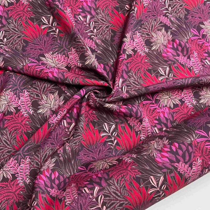 Tissu viscose Tamaris violet