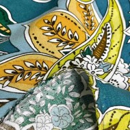 Tissu viscose Kali émeraude