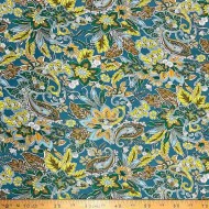 Tissu viscose Kali émeraude