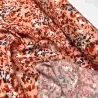 Tissu viscose Pinceau terracotta Tissu viscose Pinceau terracotta