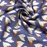 Tissu jersey coton élasthanne Ziggy lavande Tissu jersey coton élasthanne Ziggy lavande