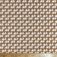 Tissu jersey coton élasthanne Ziggy caramel Tissu jersey coton élasthanne Ziggy caramel