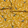 Tissu jersey coton élasthanne Jolhiro moutarde Tissu jersey coton élasthanne Jolhiro moutarde
