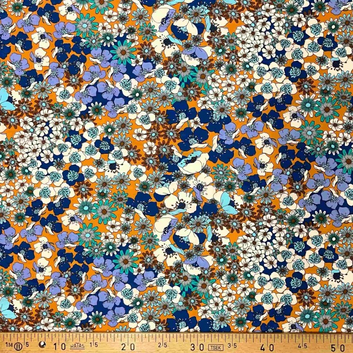 Tissu viscose Joplin Jaune