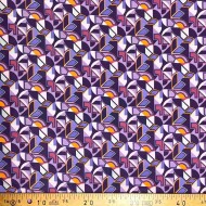 Tissu viscose Prado violet