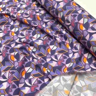 Tissu viscose Prado violet