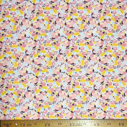 Tissu viscose Pop multi couleurs