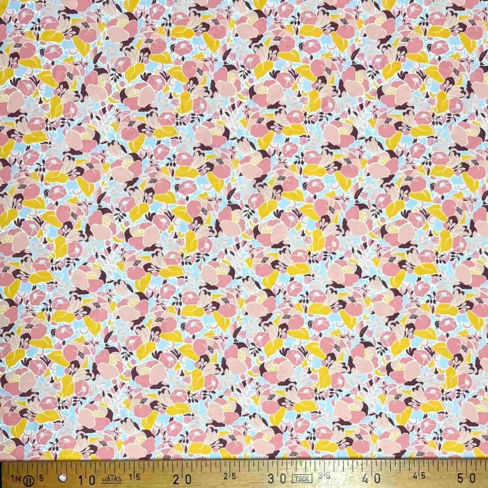 Tissu viscose Pop multi couleurs