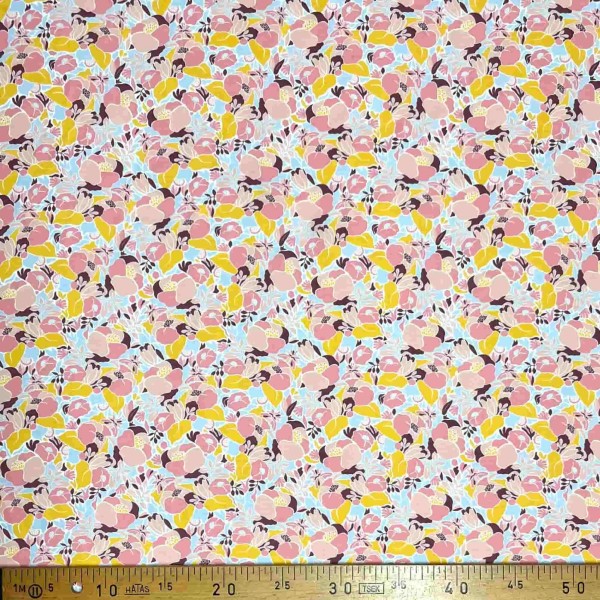 Tissu viscose Pop multi couleurs Tissu viscose Pop multi couleurs