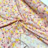 Tissu viscose Pop multi couleurs