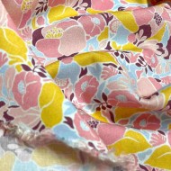 Tissu viscose Pop multi couleurs