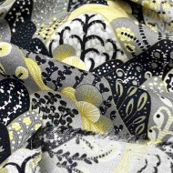 Tissu viscose Japan gris Tissu viscose Japan gris