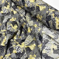 Tissu viscose Japan gris Tissu viscose Japan gris