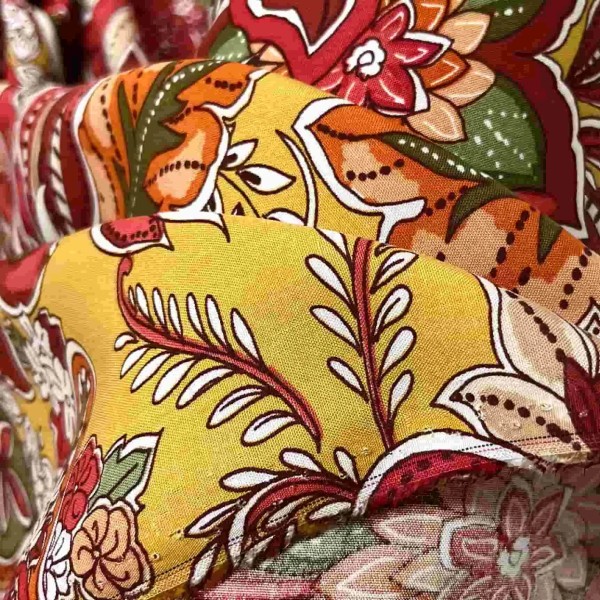 Tissu viscose Kali curcuma Tissu viscose Kali curcuma