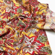 Tissu viscose Kali curcuma Tissu viscose Kali curcuma