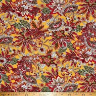 Tissu viscose Kali curcuma Tissu viscose Kali curcuma