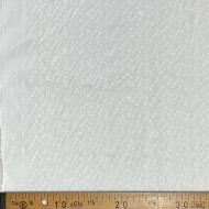 Tissu broderie anglaise étoile blanc Tissu broderie anglaise étoile blanc