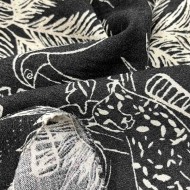 Tissu jungle de palmiers Coupon 100 x 140cm