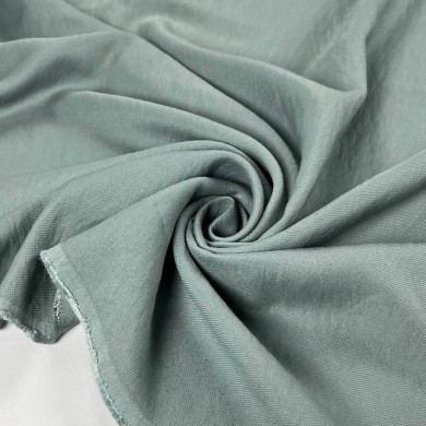 Tissu viscose vert menthe uni Tissu viscose vert menthe uni