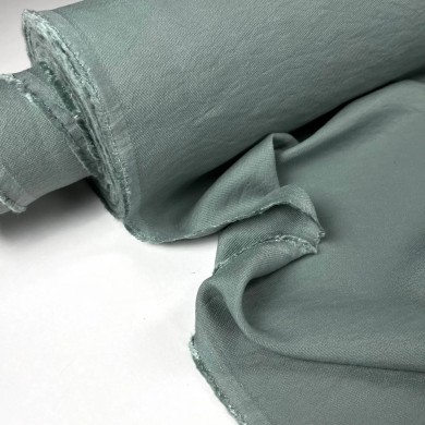Tissu viscose vert menthe uni Tissu viscose vert menthe uni