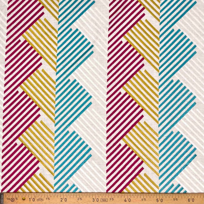 Tissu Lin viscose Miami Fuschia - Tissu d'éditeur