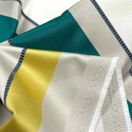 Tissu Coton polyester Sudbury vert - Tissu d'éditeur Tissu Coton polyester Sudbury vert - Tissu d'éditeur