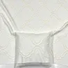Tissu Coton polyester Volute Blanc - Tissu d'éditeur Tissu Coton polyester Volute Blanc - Tissu d'éditeur