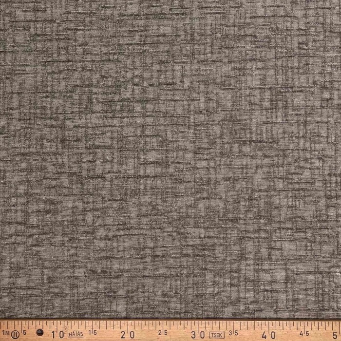Tissu effect matière chenille taupe - Tissu d'éditeur