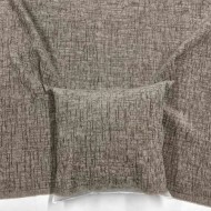Tissu effect matière chenille taupe - Tissu d'éditeur