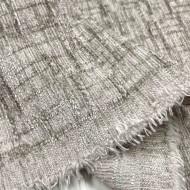 Tissu effect matière chenille gris - Tissu d'éditeur Tissu effect matière chenille gris - Tissu d'éditeur