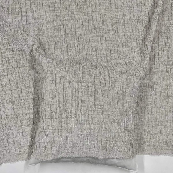 Tissu effect matière chenille gris - Tissu d'éditeur Tissu effect matière chenille gris - Tissu d'éditeur