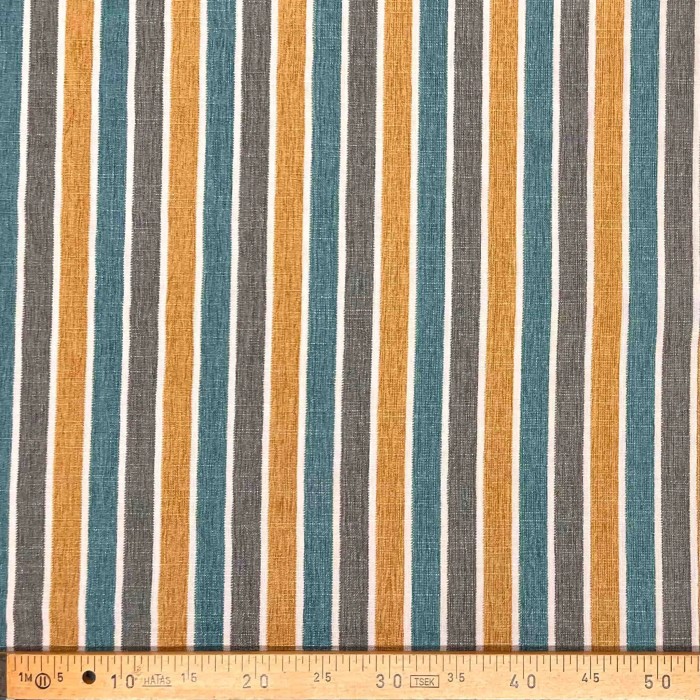 Tissu Manosque Rythme émeraude - Tissu d'éditeur Tissu Manosque Rythme émeraude - Tissu d'éditeur