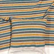 Tissu Manosque Rythme émeraude - Tissu d'éditeur Tissu Manosque Rythme émeraude - Tissu d'éditeur