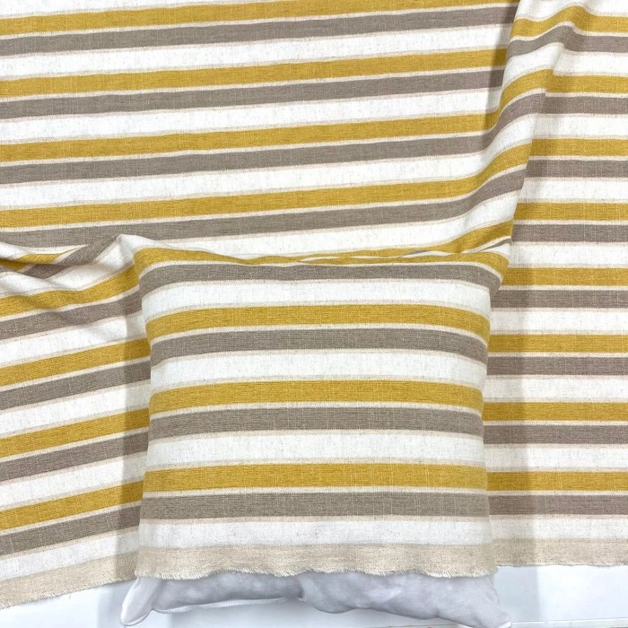 Tissu Manosque Rythme jaune - Tissu d'éditeur Tissu Manosque Rythme jaune - Tissu d'éditeur