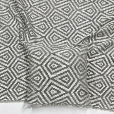 Tissu Parhelie granite - Tissu d'éditeur