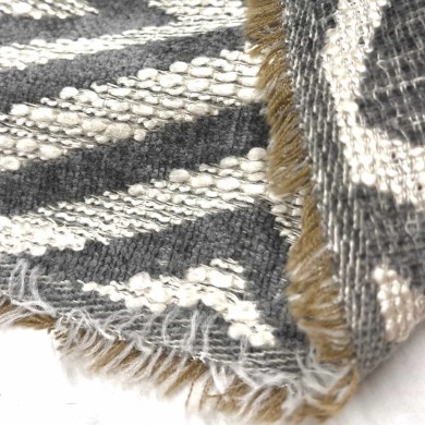 Tissu Parhelie granite - Tissu d'éditeur