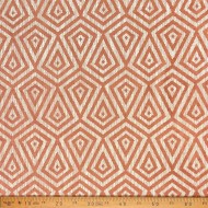 Tissu Parhelie brique - Tissu d'éditeur