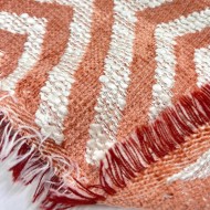 Tissu Parhelie brique - Tissu d'éditeur