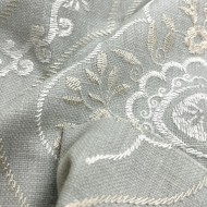 Tissu Manosque Faience bleu clair - Tissu d'éditeur Tissu Manosque Faience bleu clair - Tissu d'éditeur