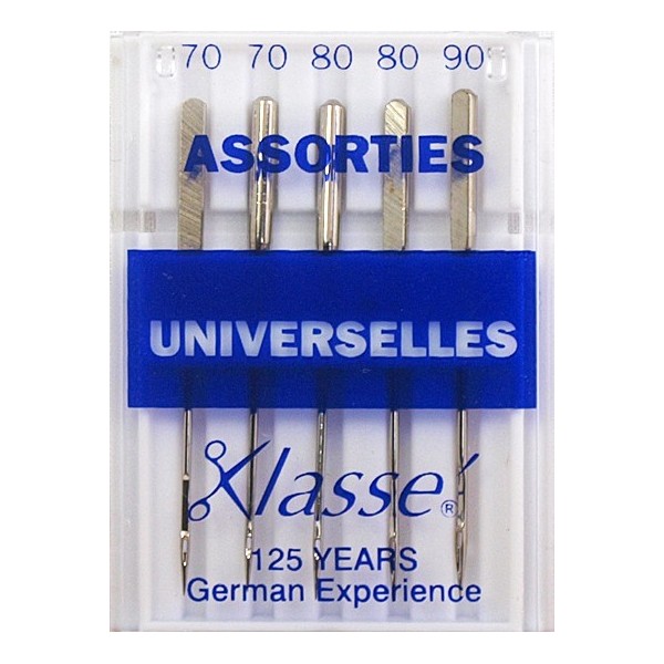 Aiguilles machines universelles 70-80-90 Aiguilles machines universelles 70-80-90