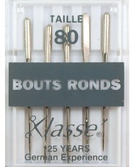 Aiguilles machine bouts ronds 80/12 Aiguilles machine bouts ronds 80/12