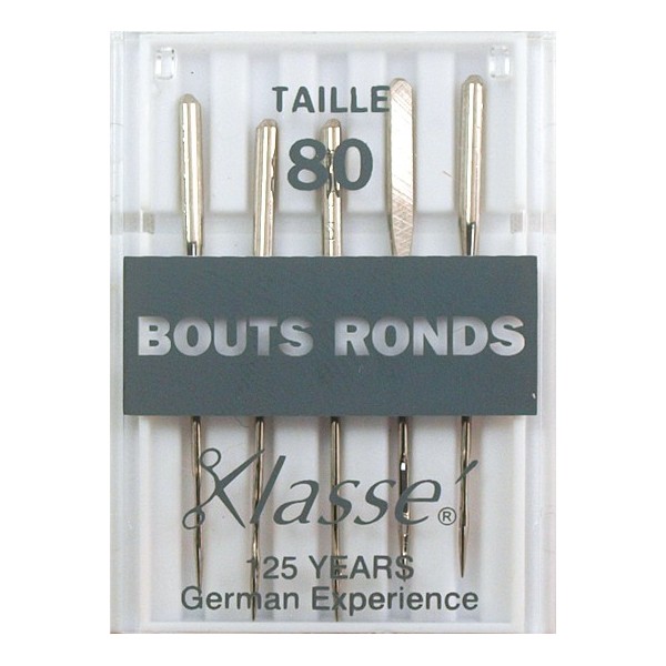 Aiguilles machine bouts ronds 80/12 Aiguilles machine bouts ronds 80/12