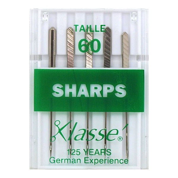 Aiguilles machine Sharps 60/12 Aiguilles machine Sharps 60/12